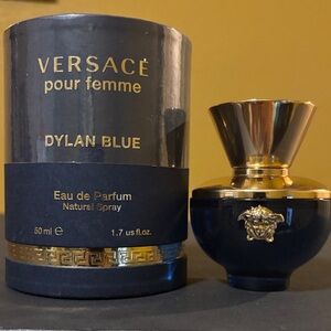 Versace Pour Femme Dylan Blue Perfume - Blue and Gold
